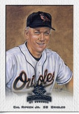 2002 Donruss Diamond Kings Sample Gold #147 Baltimore Orioles