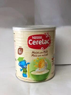 NESTLE MAIZE with MILK CERELAC from GHANA 6months+ for Adults, Children, Babies