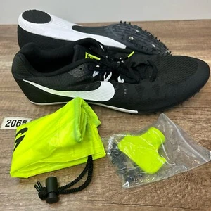 New Nike Zoom Rival M8 Black White 806555-017 Track Field Spikes Mens Size 12.5 - Picture 1 of 6