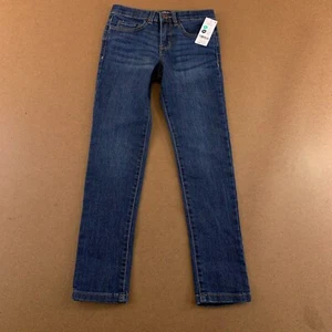 OshKosh Girls Size 7 Kid Dark Wash Stretch Denim Super Skinny-Leg Jeans NWT - Picture 1 of 8