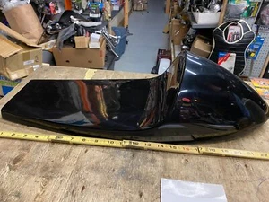 West-Eagle Fiber Glass Black Cafe Racer Seat Cowl Motorcycle Honda Yamaha Triump - Picture 1 of 6