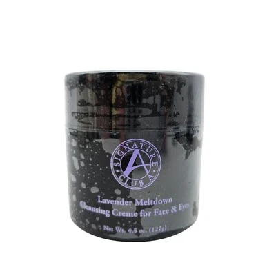 NUEVO Signature Club A Lavender Meltdown Crema Limpiadora Rostro y Ojos 4.5 OZ Foto 1 de 4