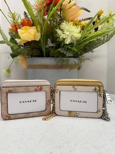 Coach Zip Card Case (You Pick) NWT - Picture 1 of 14