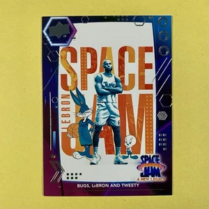 2021 Upper Deck Space Jam Base ~ Card #50 ~ Bugs, LeBron and Tweety - Picture 1 of 4