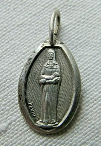 Notre Dame de Hautecombe (73) Jungfrau mit Kind Medaille von Penin Wappen - Bild 1 von 3