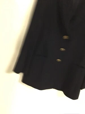Blazer Chaqueta Weekend By Basler Mujer 40 Azul Marino L Metal Marca Botones Forrados Foto 1 de 4