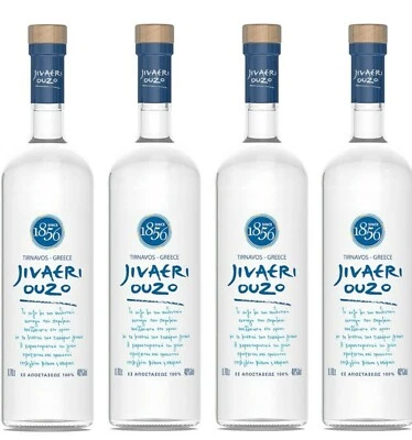 Ouzo Jivaeri, 4x Ouzo 40% Alk. Katsaros 0,7l Greek - Bild 1 von 4