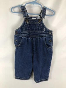 Vintage Sprockets blue jean overals size 3-6 months - Picture 1 of 7