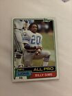 1981 TOPPS FOOTBALL BILLY SIMS #100 DETROIT LIONS RC