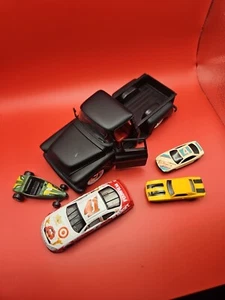 Lot Of 5 Vintage Toy Cars 1955 Chevy Stepside Dodge Muppets 1969 Camaro  - Picture 1 of 16