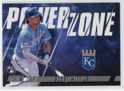 2022 Topps Stadium Club Bobby Witt Jr. Power Zone RC #PZ-19 - Image 1 of 2