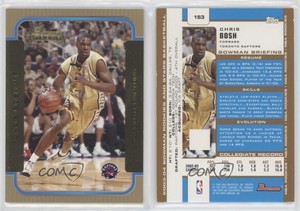 2003-04 Bowman Rookies Gold Chris Bosh #153 Rookie RC HOF