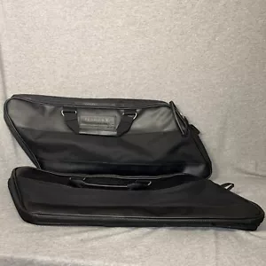 Pair of Harley Davidson Leather Saddle Bag Inserts Tot Touring Models *nice* - Picture 1 of 8