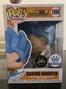 Funko Pop! Dragonball-SSGSS Gogeta-Funko Shop Exclusivo #1866 CHASE Nuevo EN MANO - Imagen 1 de 6