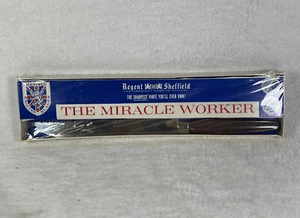 Cuchillo de acero inoxidable Regent Sheffield English Blades The Miracle Worker caja nueva - Imagen 1 de 3