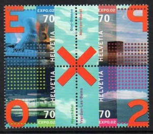 SWITZERLAND MNH 2002 SG1493-96 "Expo 02" National Exhibition - Picture 1 of 1