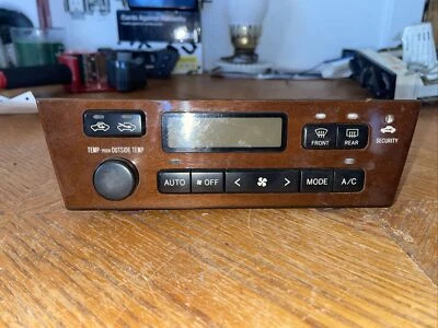 Panel de control de temperatura del aire acondicionado calentador LEXUS ES300 2000-2001 FABRICANTE DE EQUIPOS ORIGINALES Foto 1 de 3