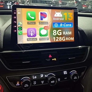 8+128G For Honda Accord X 2018-2021 Android 13.0 CarPlay Car Stereo Radio BT GPS - Picture 1 of 24