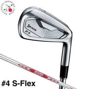 SRIXON ZX7 Mk II Iron #4 S-Flex N.S.PRO Modus3 TOUR 120 Steel Shaft Japan 2022 - Picture 1 of 10
