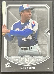 2017 Topps Museum Collection Hank Aaron #64 Atlanta Braves - Picture 1 of 2