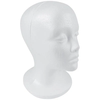 SHANY Styrofoam Model Heads/Hat Wig Foam Mannequin - 11" Round base - 1 piece - Image 1 of 4