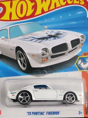 73 Pontiac Firebird White Hot Wheels 2025 Muscle Mania 8/10 Combined Shipping  — 第 1/4 张图片