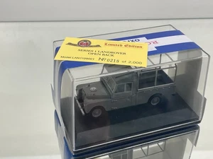OXFORD LAN1109001 LAND ROVER SERIES 1 109 INCH -GREY 1:43- GOOD IN BOX - Picture 1 of 6