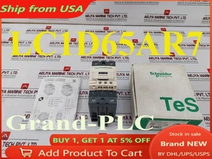 Schneider Electric Lc1d65ar7 3 Pole Contactor 690v- 50/60hz 80a Fast Shipping - Picture 1 of 11
