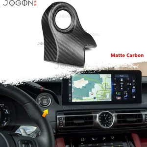 For Lexus IS300 350 500 IS F Sport 2021-25 Dry Carbon Ignition Push Button Cover - Picture 1 of 13