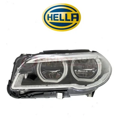 HELLA Front Left Headlight Assembly for 2014-2016 BMW 535d - Electrical so Foto 1 de 4