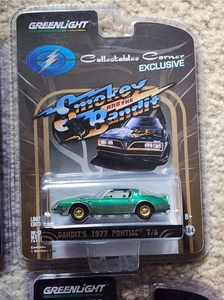 Greenlight Smokey And The Bandit RARE Green 1977 Pontiac Firebird. 1/64 Scale. - Picture 1 of 1