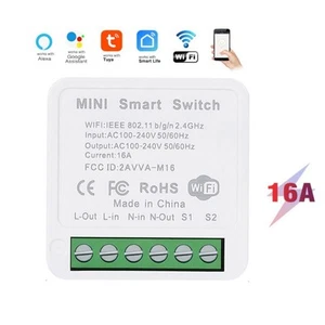 Innovativer WiFi-fähiger Lichtschalter mit flexiblen Timer-Optionen 2-Wege - Bild 1 von 12
