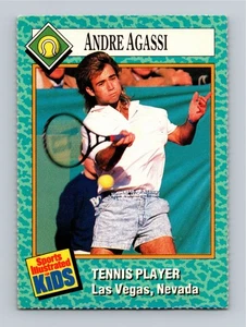 Andre Agassi 1989 Sports Illustrated for Kids First Edition #47 EX Small Wrinkle - Picture 1 of 2