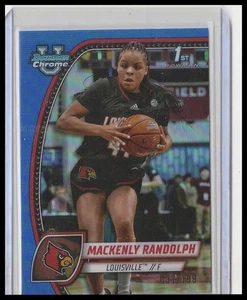 2024-25 Bowman University Chrome #53 Mackenly Randolph Blue Refractor #/199 - Picture 1 of 2