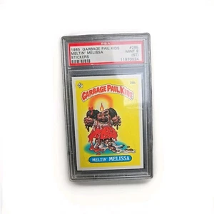 *GPK cubo de basura niños 1985 serie 1 MELTIN MELISSA PSA 9 COMO NUEVO 28b***CENTRADO*** - Imagen 1 de 2