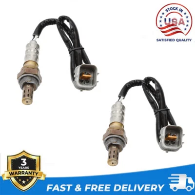 2PCS Up+Down O2 Sensor For Hyundai 2003 -2008 Tiburon 2005 -2009 Tucson 2.7L V6 - Image 1 of 4