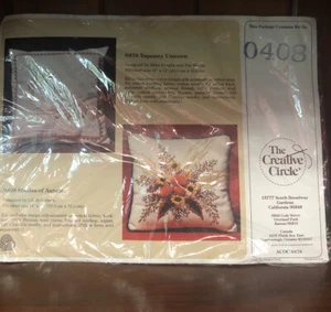 Creative Circle 0408 1981 tonos de otoño 14""x14"" kit de almohada de Lili Robertson - Imagen 1 de 5
