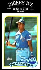 1989 Topps #540 Bo Jackson Kansas City Royals - Picture 1 of 2