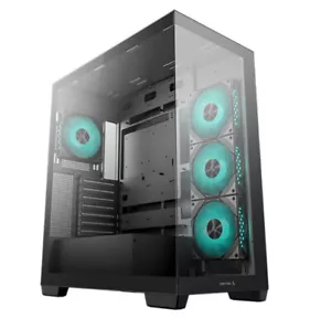 DeepCool G580 4F Panoramic ATX Mid-Tower Case, 4 x Pre Installed Fans Single Cha - Picture 1 of 1