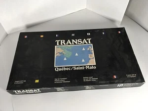 Transat Quebec/saint-malo Jeu De Societe Complet Excellent Bilingue - Imagen 1 de 4