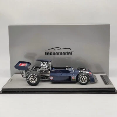 Tecno 1/18 March Ford 731 ltaly GP 1973 Blue Driver David Purley Ltd 60 pcs - Image 1 of 4
