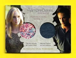 2016 Vampire Diaries Season 4 Wardrobe DM6 Candice Accola & Michael Trevino - Picture 1 of 3