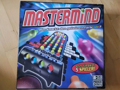 Mastermind wer knackt den Farbcode Brettspiel Parker 2005 bis zu 5 Spieler  - Bild 1 von 4
