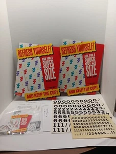 Vintage McDonald's Coca-Cola Supersize Keep The Cup Advertising Display NIB 1992 - Picture 1 of 10