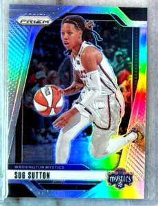 Sug Sutton 2024 Panini Prizm WNBA Silver Prizm Card-#51 Washington Mystics - Picture 1 of 4