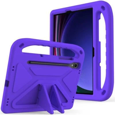 Kid Case Samsung Galaxy Tab S9 FE S9+ S8 S8+ S7 S6 S5e Shockproof Stand Cover - Image 1 of 4
