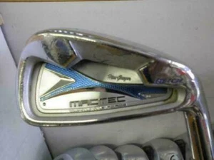 2011 JAPAN MODEL MACGREGOR MACTEC IS101 8PC R-FLEX IRONS SET GOLF CLUBS - Picture 1 of 4