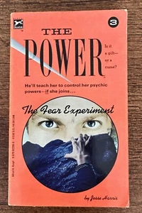 The Fear Experiment (The Power Series #3) By Jesse Harris (rare/HTF) , 1st Print - Bild 1 von 4
