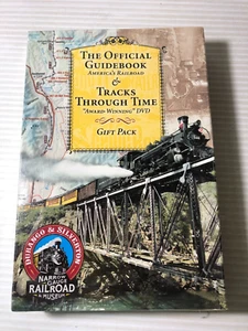 Official Guidebook AMERICA'S RAILROAD & Tracks Through Time DVD Gift Pack Sealed - Picture 1 of 2