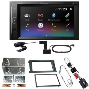 Pioneer DMH-A240DAB Bluetooth DAB+ USB Einbauset für Porsche Cayenne bis 2006 - Bild 1 von 1